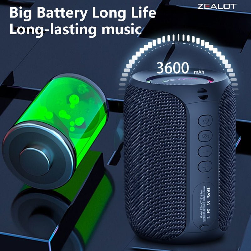 ZEALOT S32 Pro Portable Bluetooth Speaker