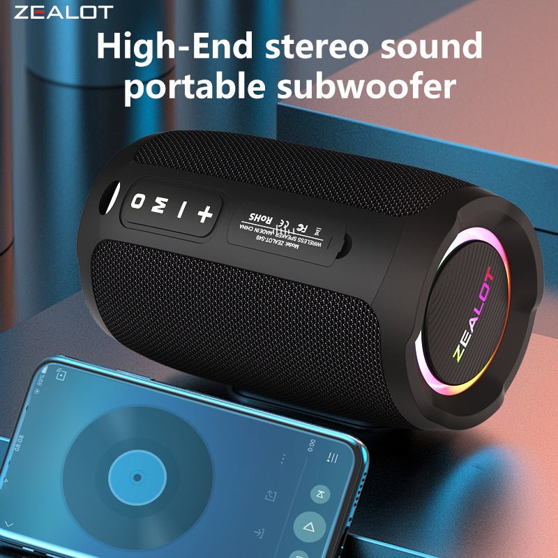 ZEALOT S49 Portable Bluetooth Speaker