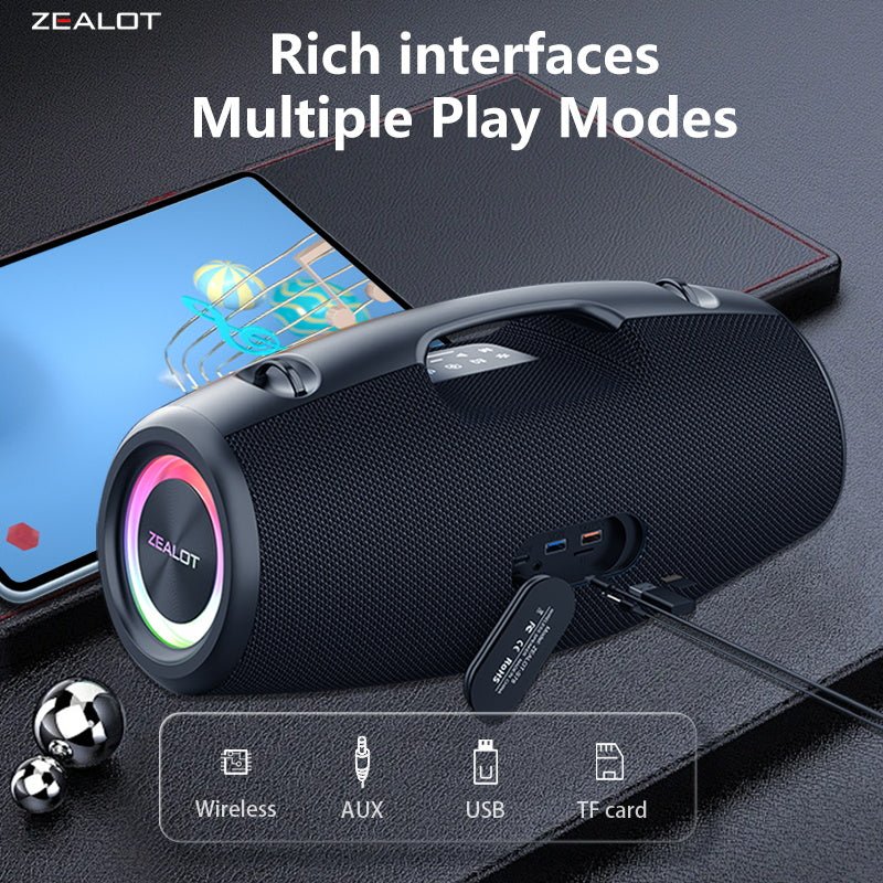 ZEALOT S78 Portable Bluetooth Speaker